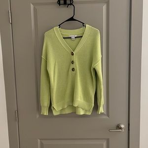 Lime Green Sweater